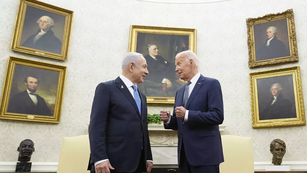 Biden 'deeply concerned' about documents on Israel's possible attack plans