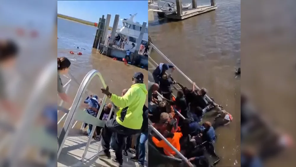 Video shows chaotic moments after deadly gangway collapse in Coastal Georgia