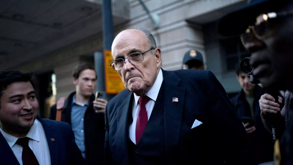 Giuliani must give control of luxury items, Manhattan apartment to Georgia election workers