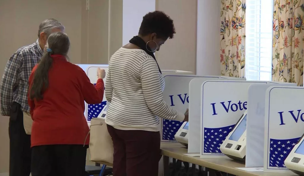 Low turn out of black voters during early voting in Georgia