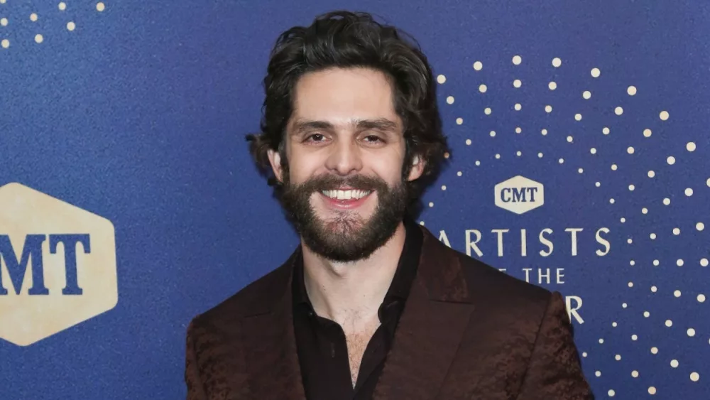 Thomas Rhett attends the 2019 CMT Artists of the Year at Schermerhorn Symphony Center on October 16^ 2019 in Nashville^ Tennessee.