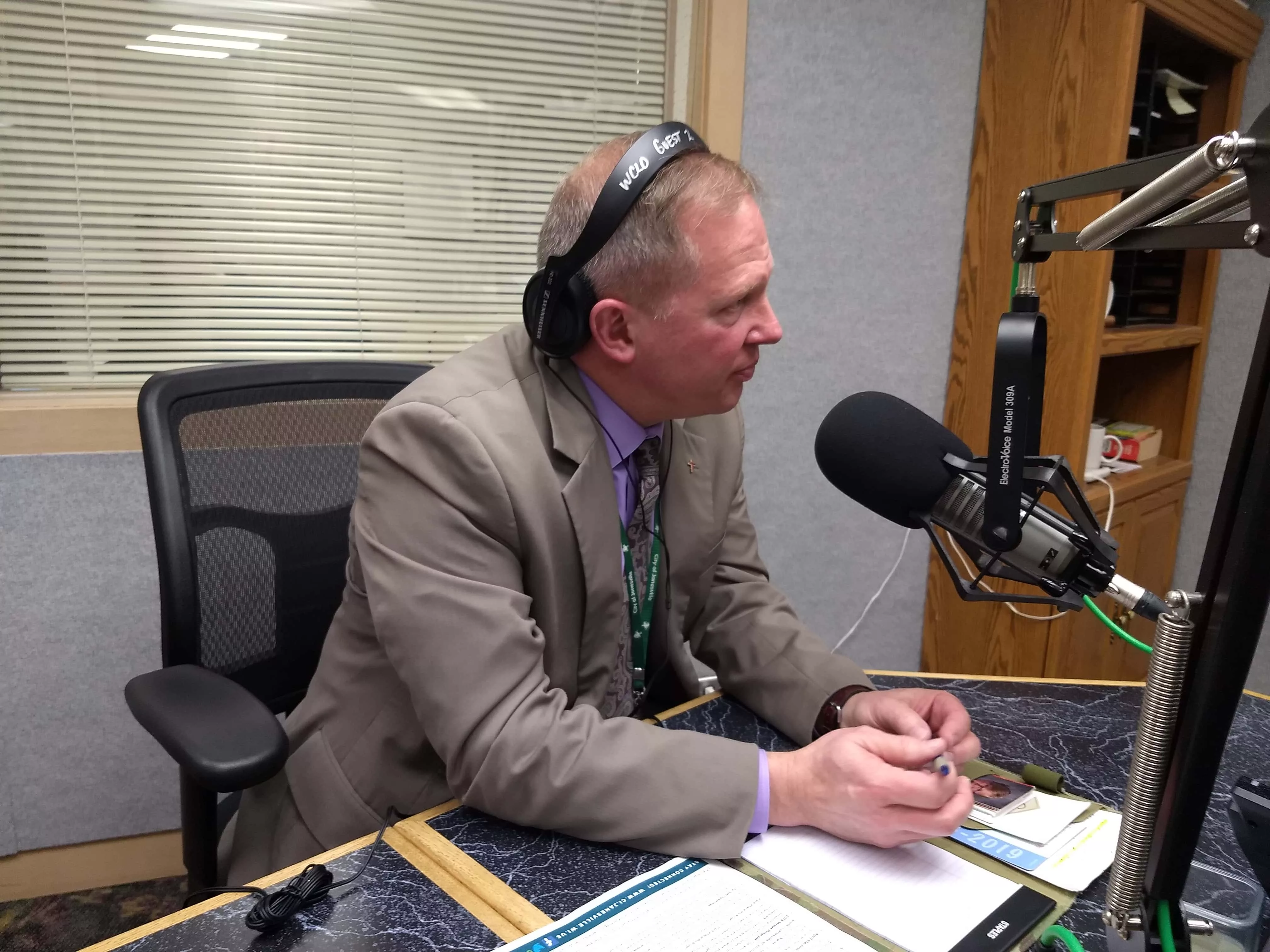 Janesville City Manager on WCLO AM1230