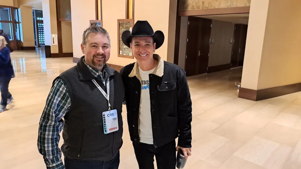 Justin Brown with Craig Campbell