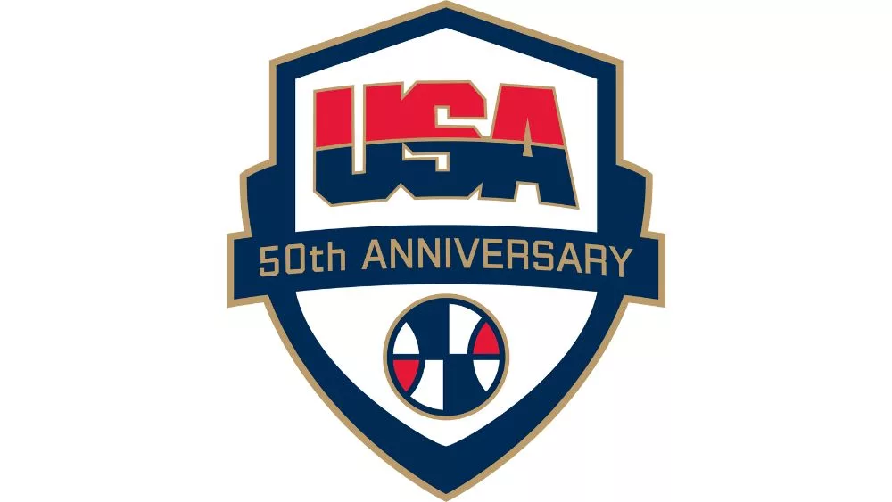 Team USA Men's Basketball 50th Anniversary Logo