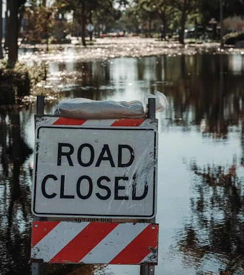 Flooded Road Closed