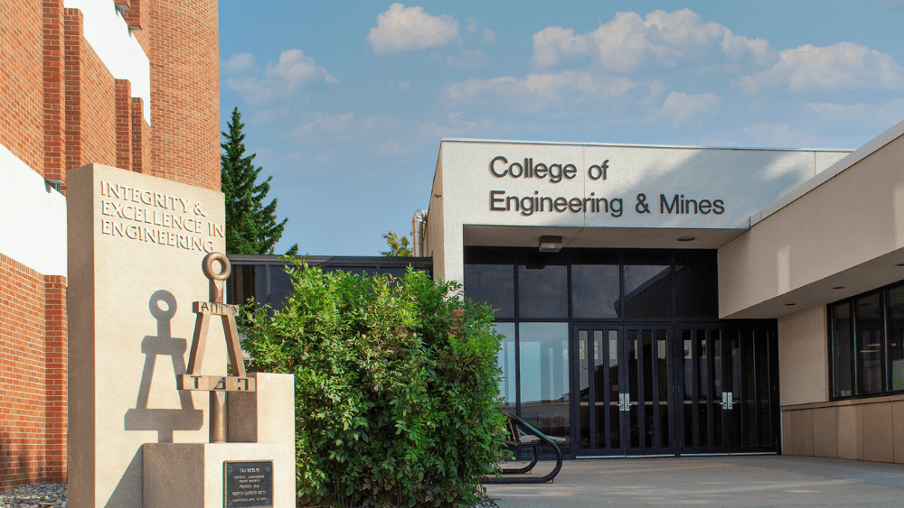 Entrance at a University