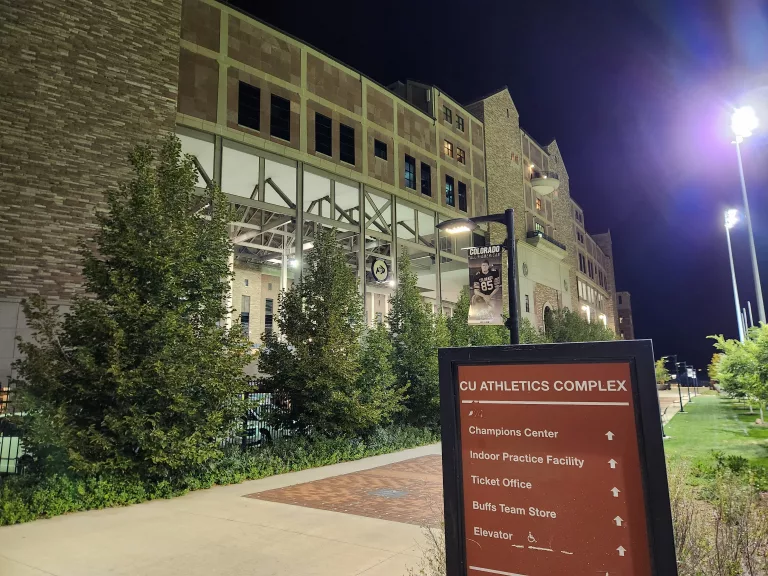 Folsom Field at the University of Colorado / Photo by Flag Family Media Staff