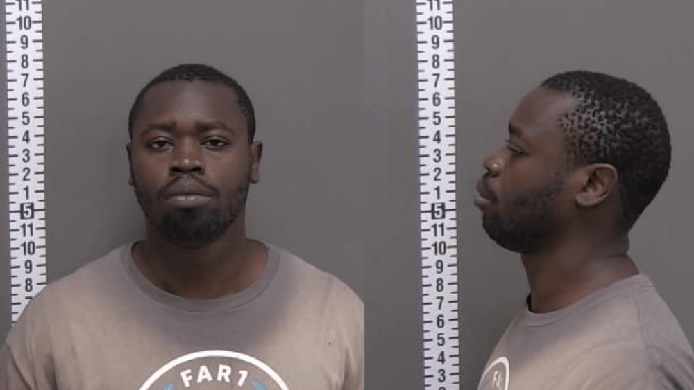 front and side profile mugshots