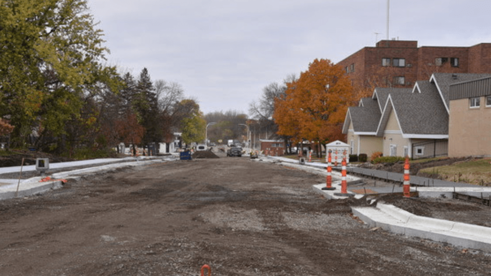 Pelican Rapids construction