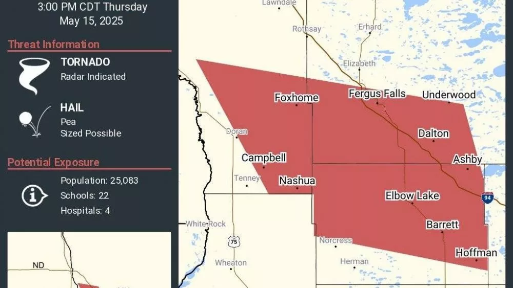 Tornado warning