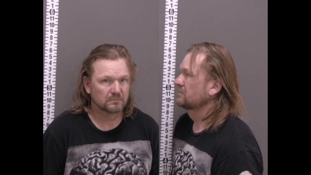 Mugshot of 48-year old Billy Jo Kopperud who allegedly decided to run from officers during a traffic stop and touched off a weekend police pursuit in West Fargo