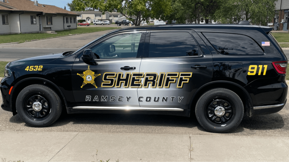 Ramsey County Sheriff vehicle