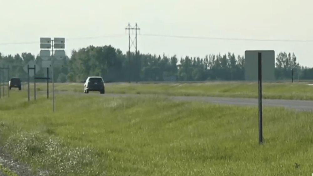 Image of rural Clay County near the scene of the crash at 60th Avenue S and Old Highway 52