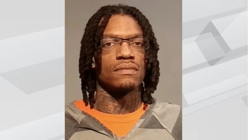 Booking photo of Jerome Anthony Thomas III (Credit: VNL)