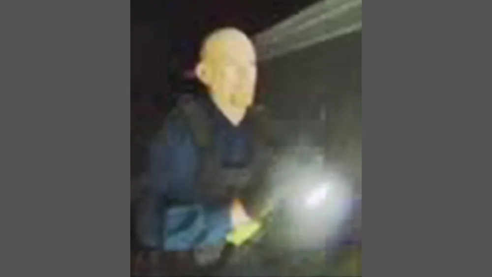 Vance Boelter is accused of posing as a police officer wearing a mask to knock on the front door of his victims in the Minnesota lawmaker shootings (Photo: USAO-MN)