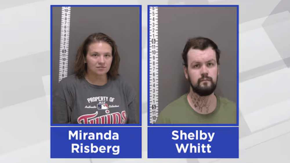 Mugshots of 33 year-old Miranda Risberg and 27 year-old Shelby Whitt both arrested in connection to the crash.