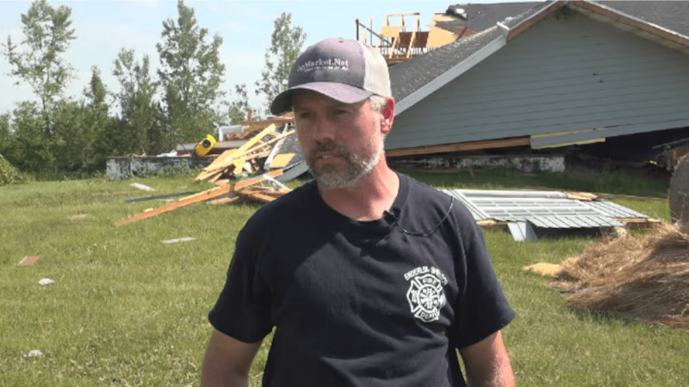 Image of Enderlin Firefighter Kyle Geske