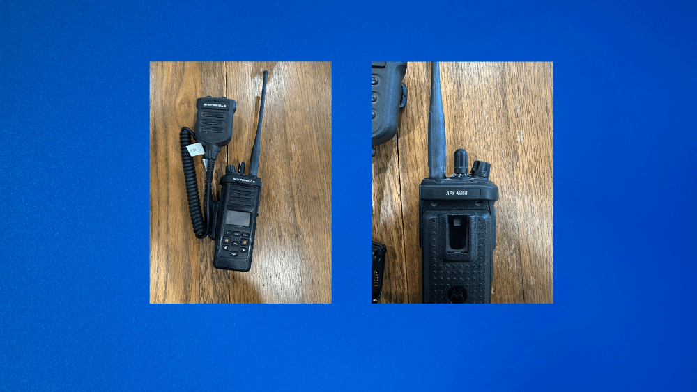 Hunter stolen radio