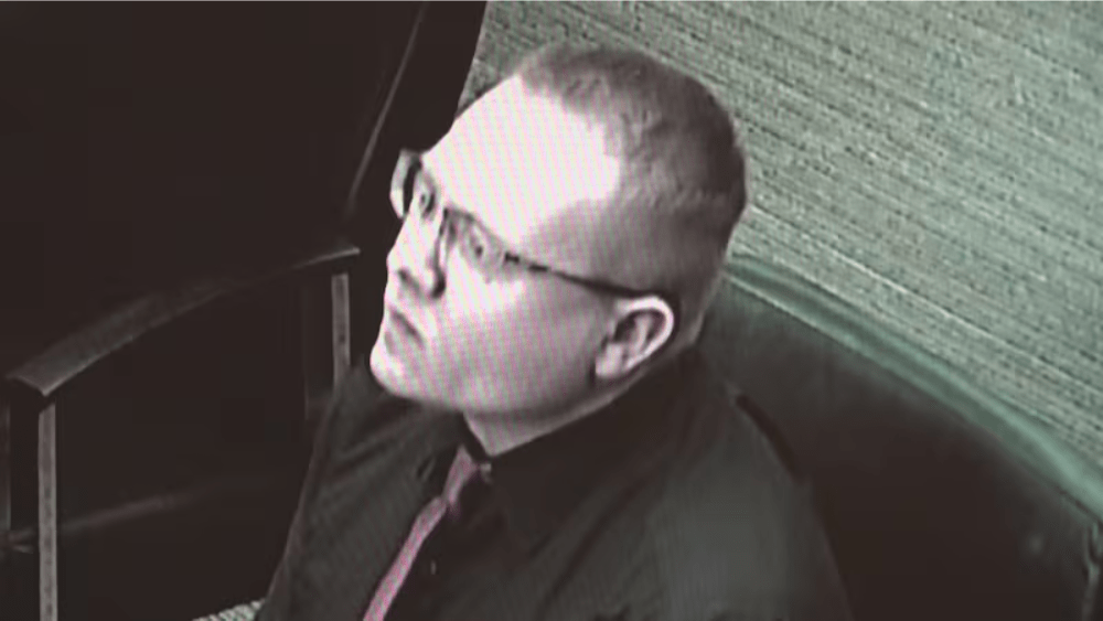 Image of Carson Quam during a hearing