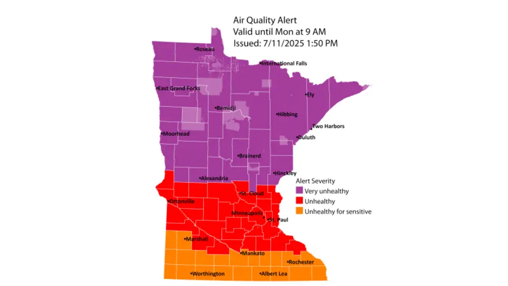 Air Quality Alert 7-11-25