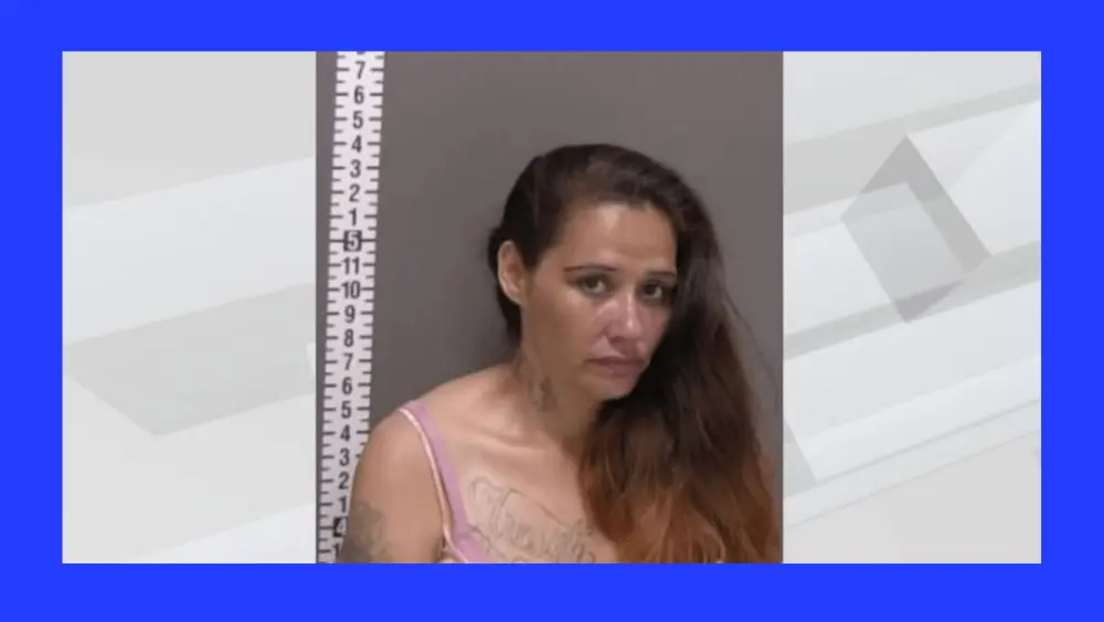 woman's mugshot