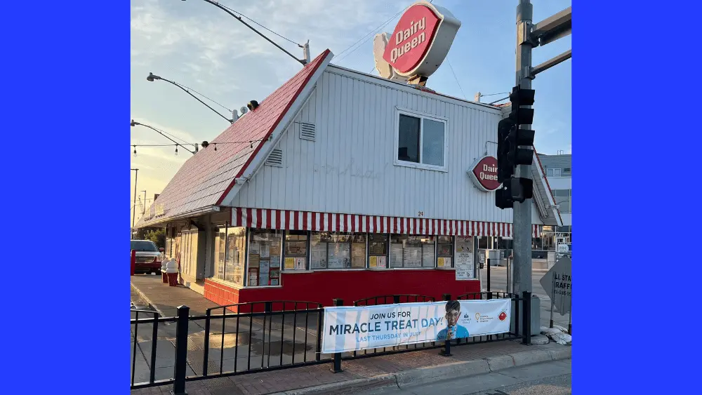 exterior of Dairy Queen