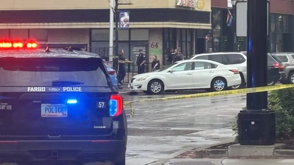 Image of shooting crime scene