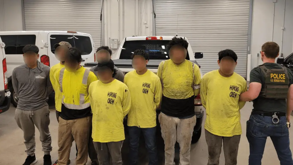 individuals in yellow