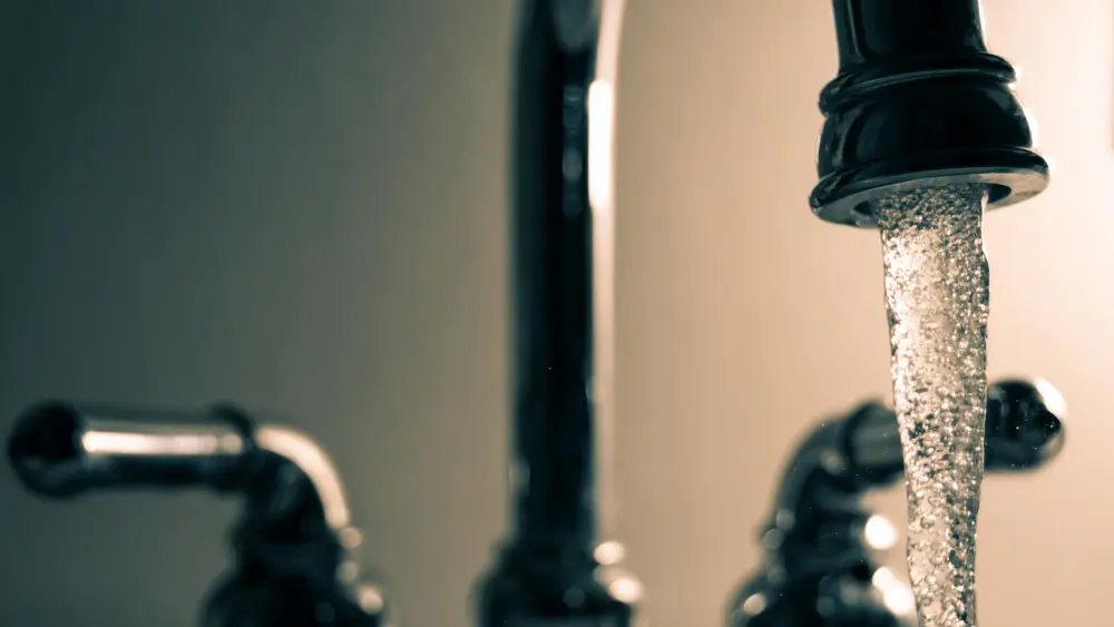 Generic image of running water faucet