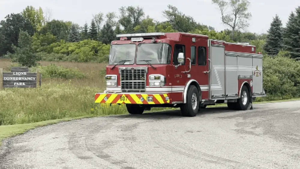 Image of Fargo Fire Dept truck