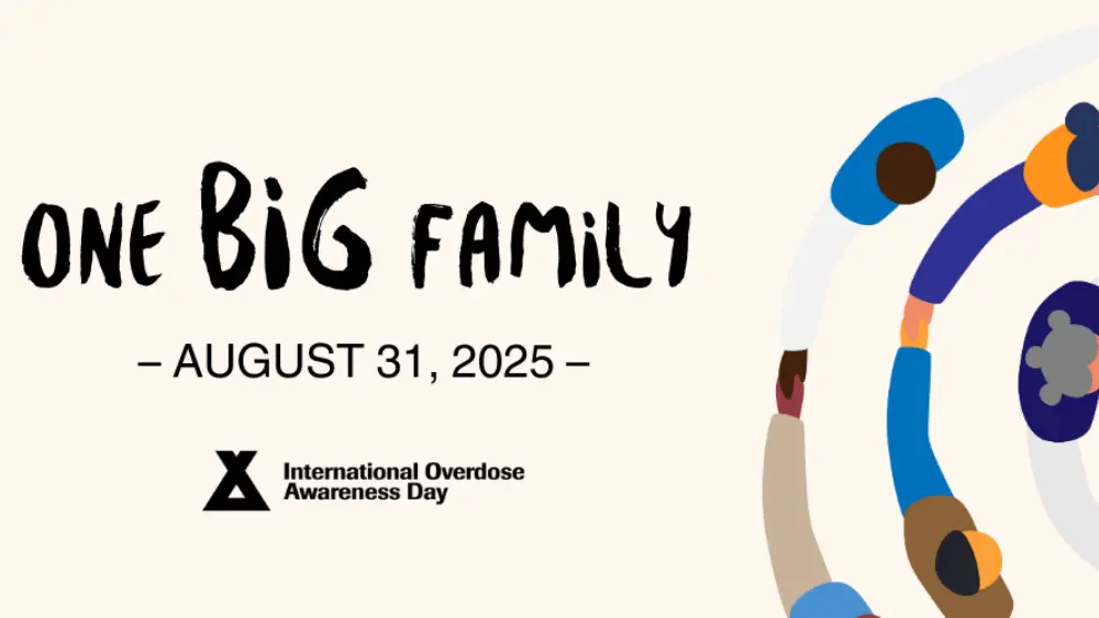 International Overdose Awareness Day 2025 logo