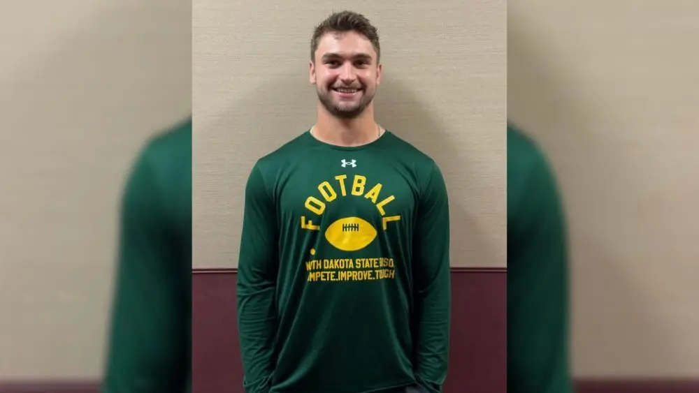 NDSU Linebacker Nate Staehling