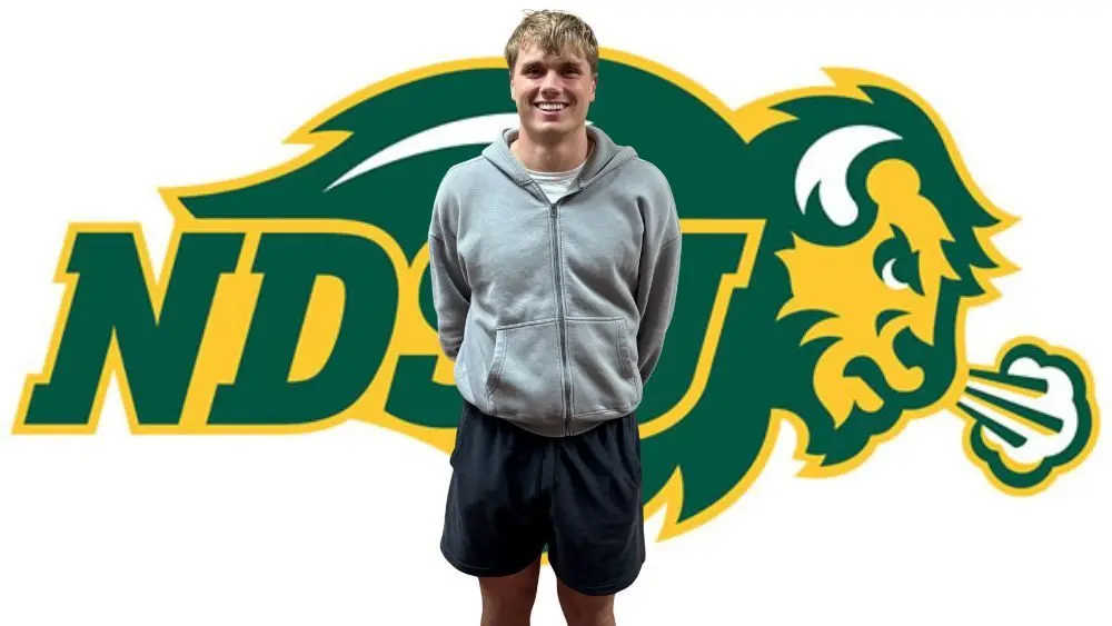 North Dakota State football linebacker Peder Haugo