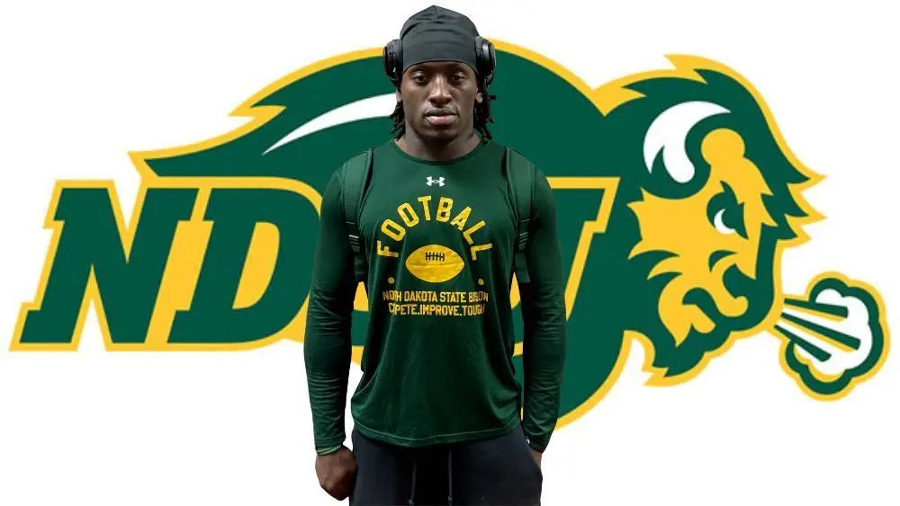 North Dakota State football running back Barika Kpeenu