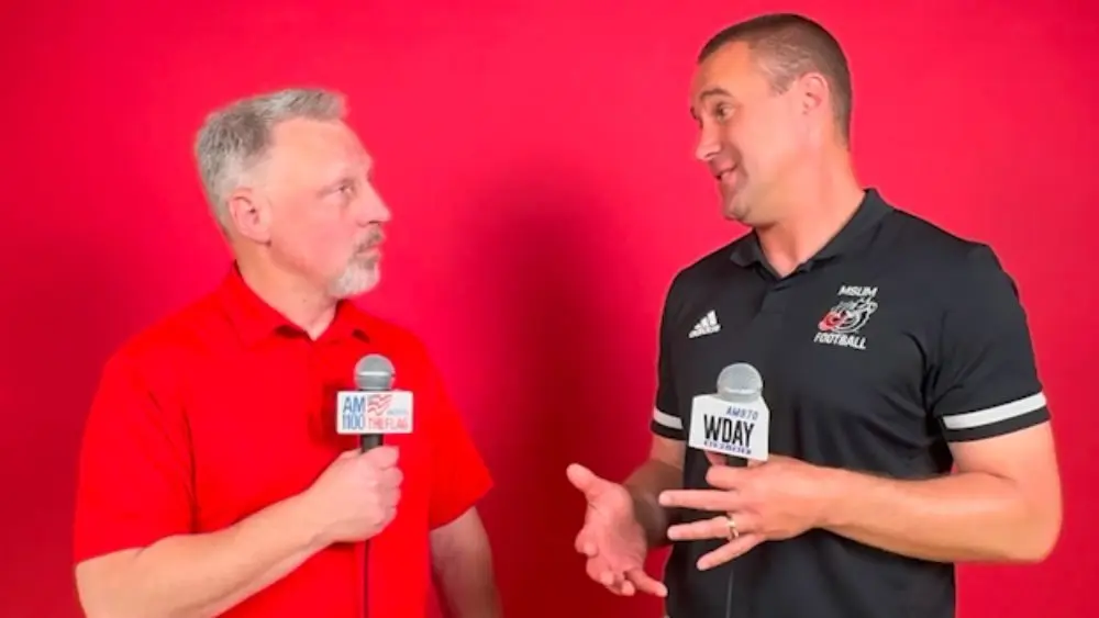 2 guys having a conversation