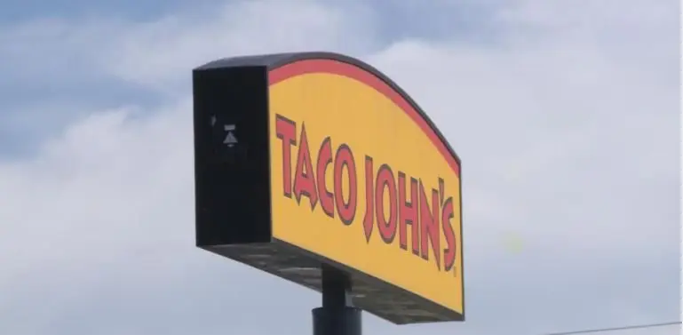 Taco John's sign
