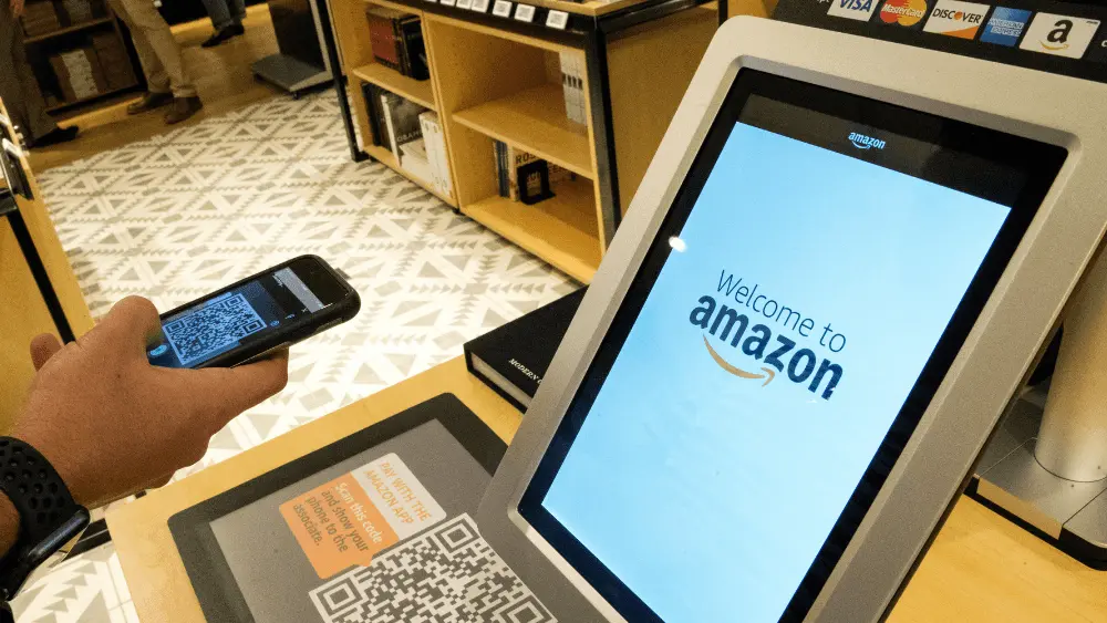 Image of Amazon kiosk