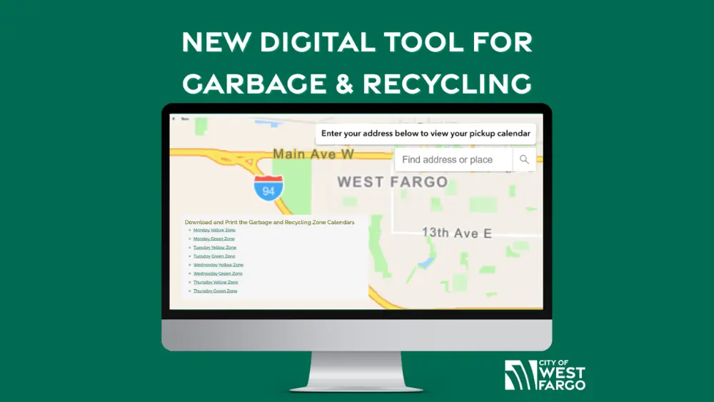 garbage and recycling online image