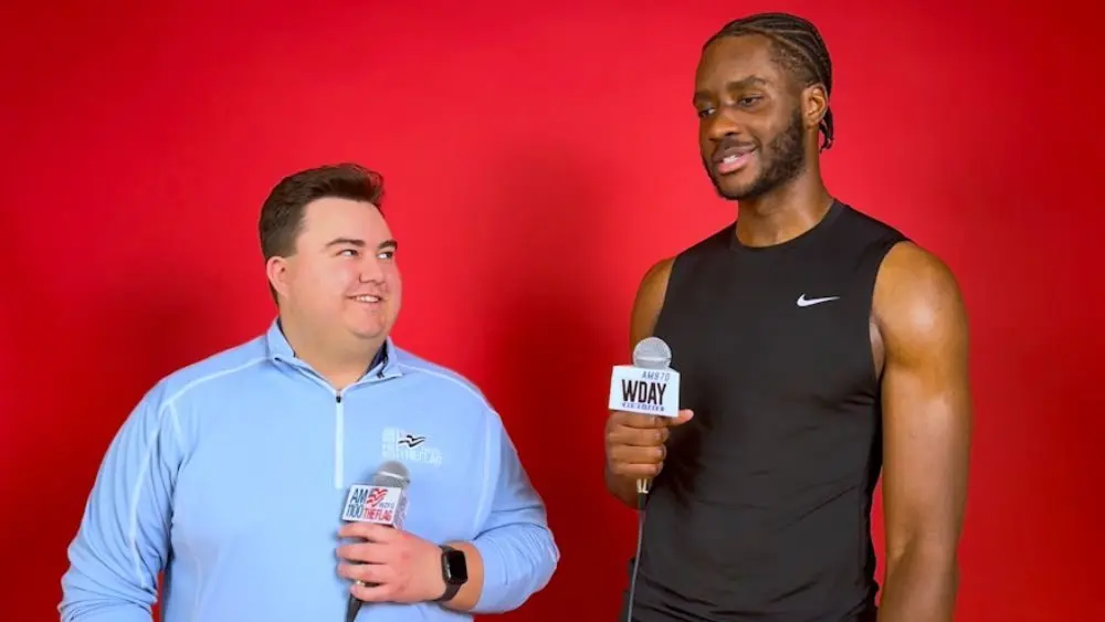 2 guys having a conversation