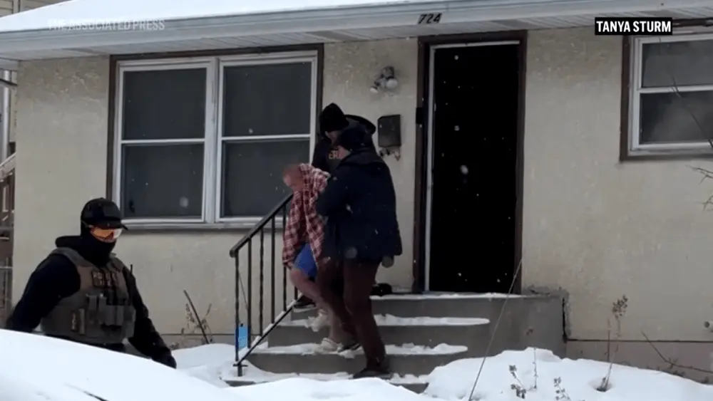 ICE underwear arrest