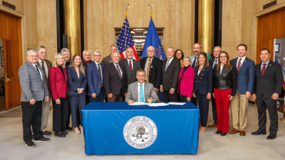Governor Kelly Armstrong bill signing