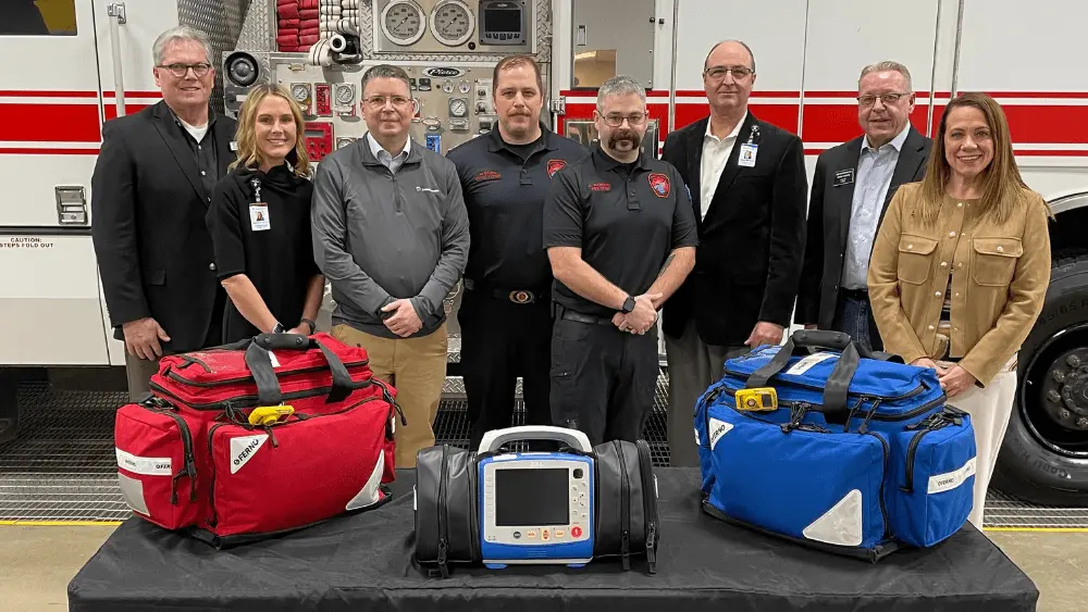 Essentia Health and Southern Valley Fire and Rescue officials