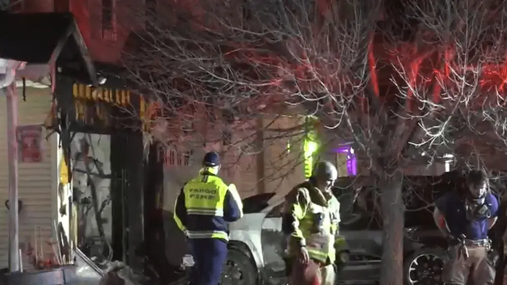 South Fargo townhouse garage fire