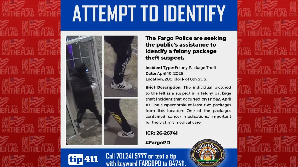 Fargo package stolen