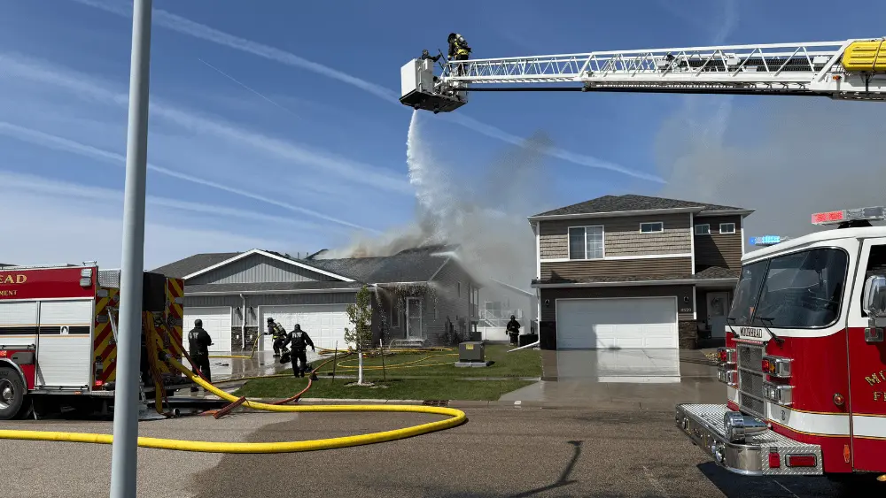Moorhead house fire