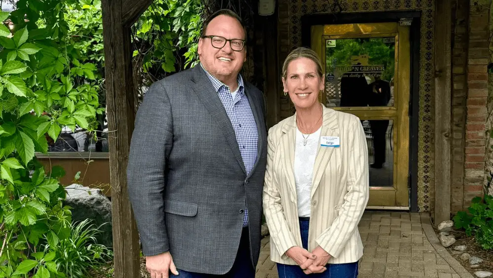 Josh Boschee and Michelle Turnberg