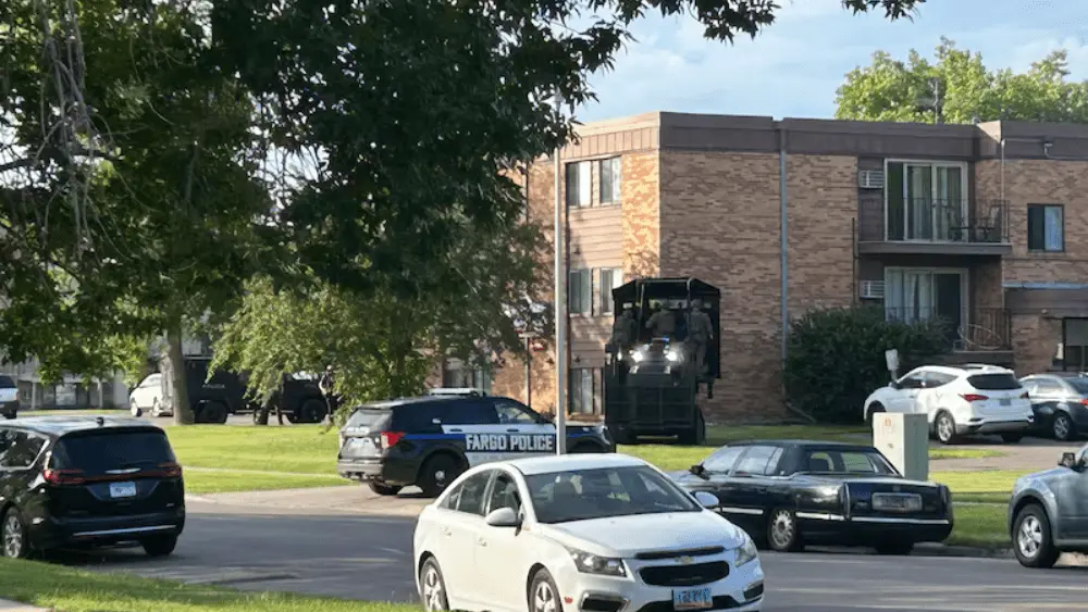 South Fargo domestic arrest