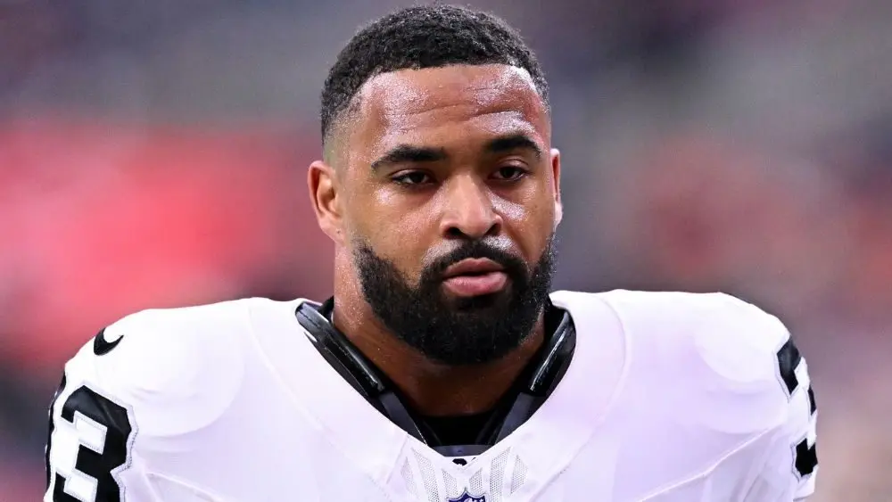 Photo of Raiders defender Jamal Adams in uniform