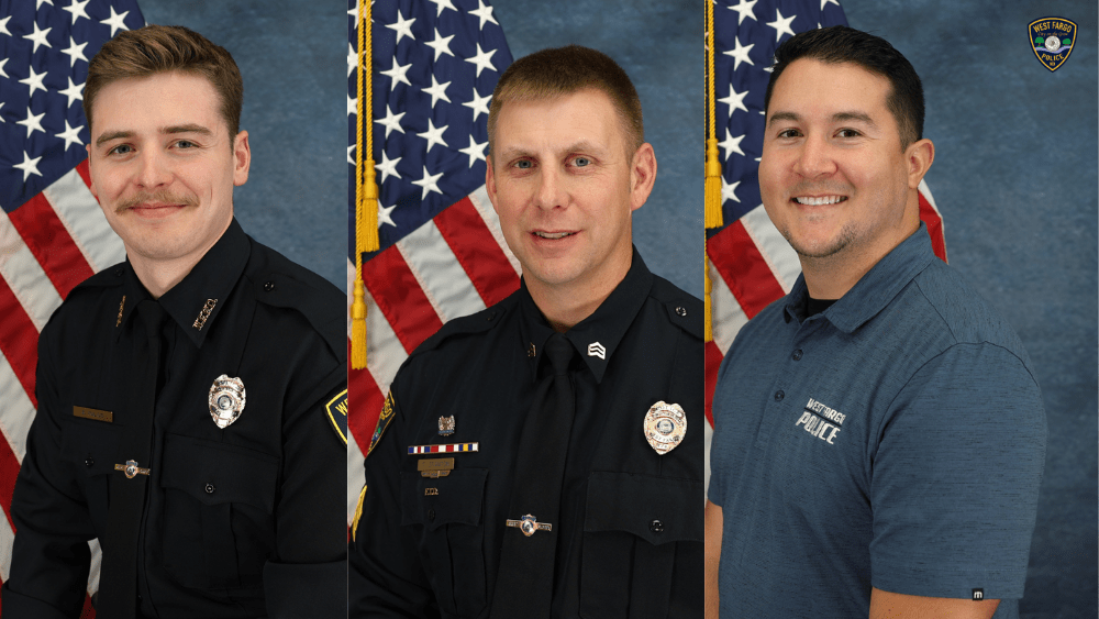 West Fargo Police Department honors top officers, civilian staff of 2026