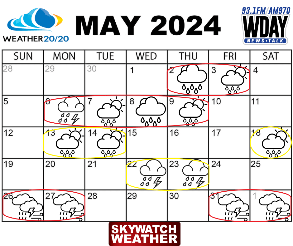 May 2024 LRC Calendar